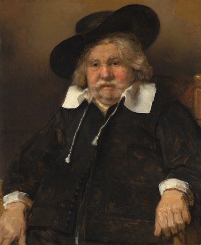 Portrait of an old man by Rembrandt van Rijn